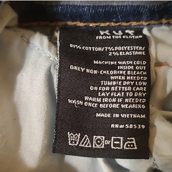 Kut From The Kloth skinny jeans, size 16 - Picture 6 of 6